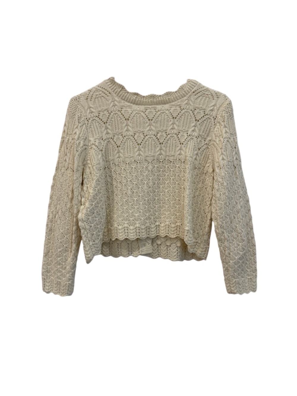 ba&sh Jump Cardigan in Ecru Size S - Picture 4 of 8